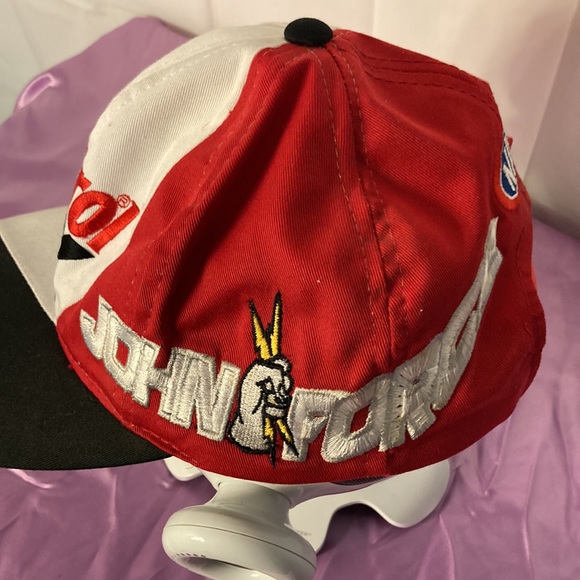 Vintage NHRA John force Castrol GTX racing hat - Picture 2 of 4